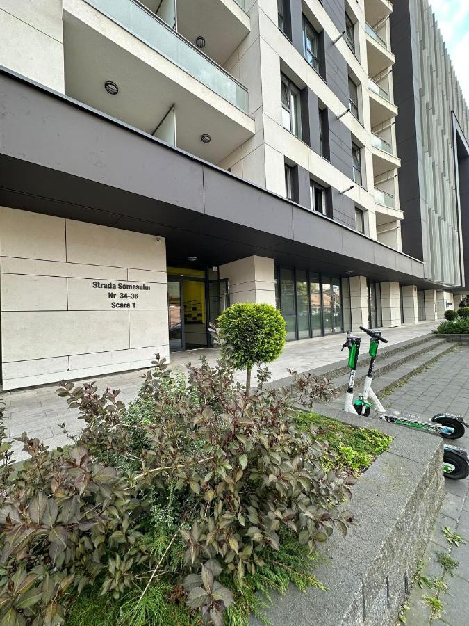 Kharisma Apartment-Free Parking-Ultracentral คลูจ-นาโปกา ภายนอก รูปภาพ